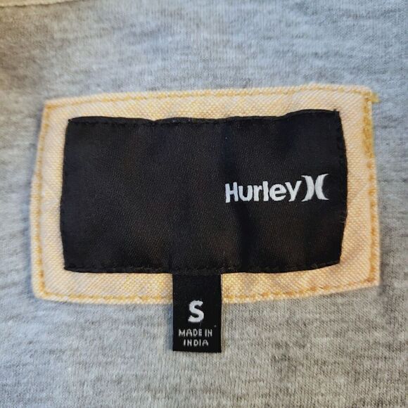 Hurley Canvas Jacket Pale Peach Hooded Women’s Size S - Picture 6 of 10